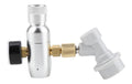 Futs du Chargeur de Biere Distributeur de CO2 Robinet du Fut MiniRegulateur avec Verrouillage a Bille destine a Brassage Maison