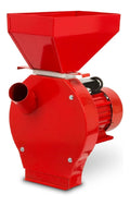 Moulin a cereales electrique possedant moteur performant du 1100W debit de 240 kg/h moulin a grains avec lame tranchante en acier inox et quatre tamis broyeur pour cereales destine a montage sur table